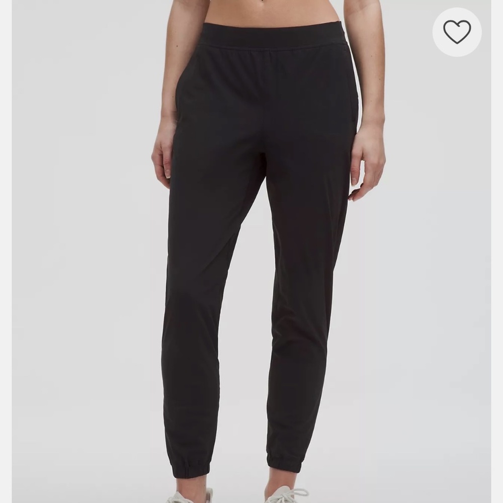 Lululemon Adapted State High-Rise Jogger Full Length, Black, Size 6
